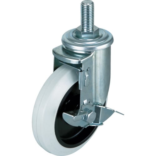 ねじ込み式ゴムキャスター AHT125NRBDSW