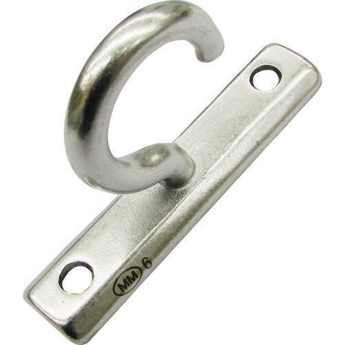 ステンレスプレートフック縦型線径8mm