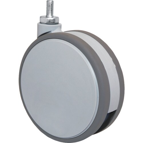 ねじ込み双輪キャスター130径自在M16x2.0