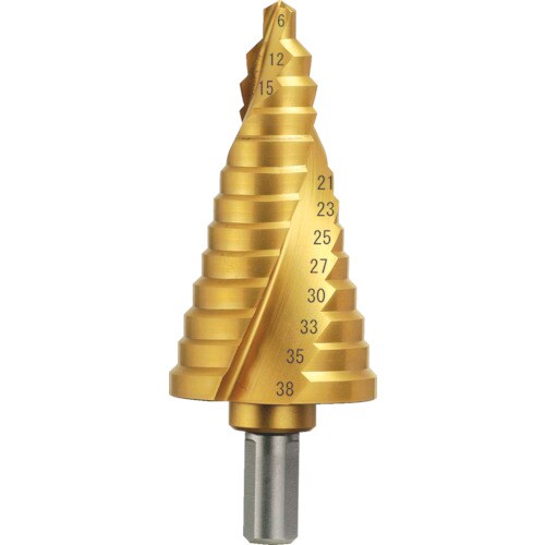 スパイラルタケノコドリル13段