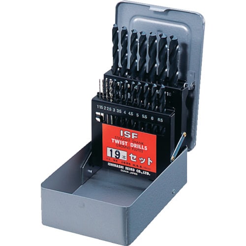 IS ストレートドリル 19本組セット