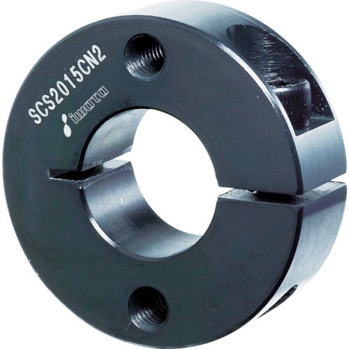 スタンダードスリットカラー 2ネジ穴付黒染め内径6