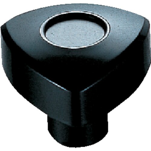 スリーロブノブ(メネジ)60 M12 ブラック