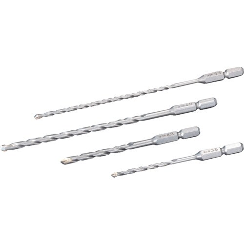 充電ドライバービットドリル 5.3×100mm