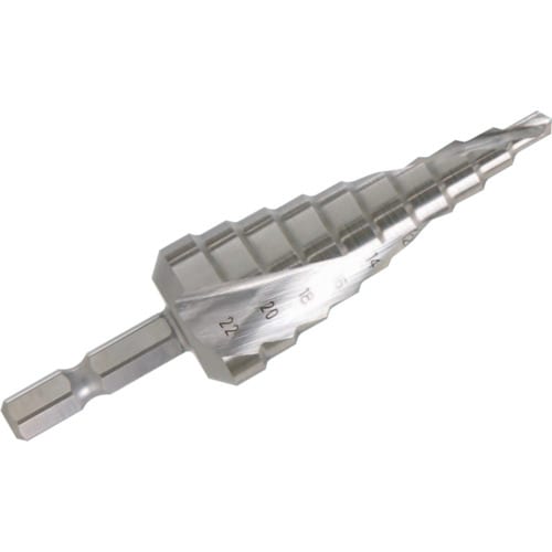 ステップドリルピラミッドドリル4−22mm