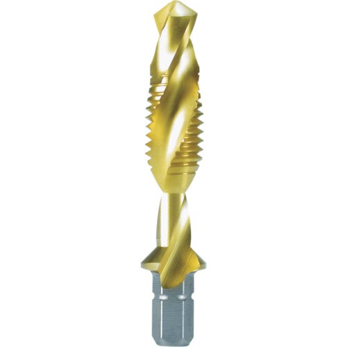 六角軸タッピングドリルM6X1.044mmチタン