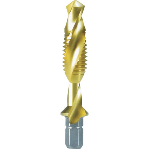 六角軸タッピングドリルM10X1.559mmチタン