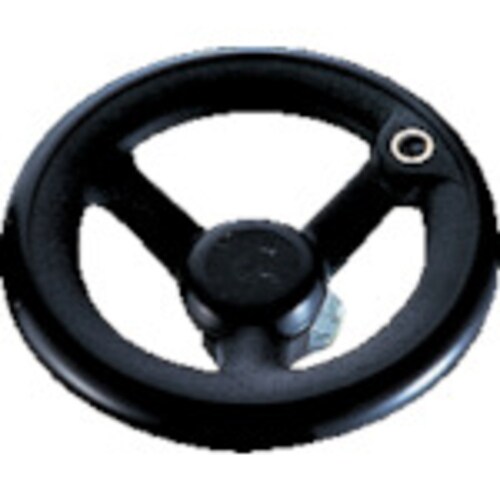 丸リム型エンプラハンドル車(握りなし)140