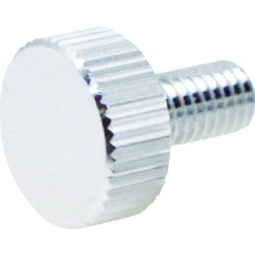 装飾平小ねじ縦目ローレットM6Φ12L101個入