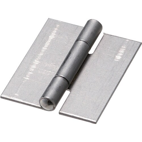 スチール製薄口溶接蝶番全長25.5mm(10個入)