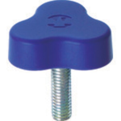 イーグルスターノブ 三平 M5×15 青