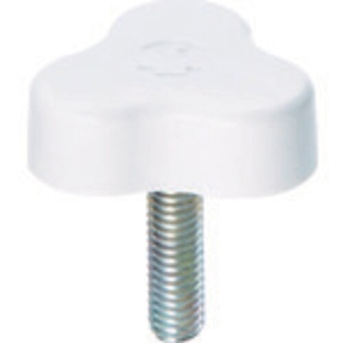 イーグルスターノブ 三平 M6×15 白