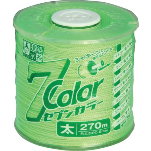 7COLOR 太 グリーン 270M
