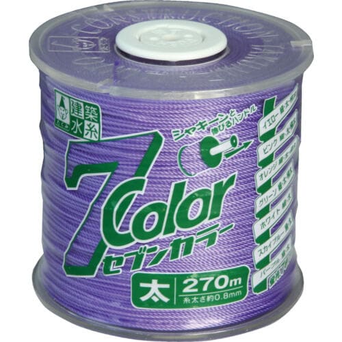 7COLOR 太 パープル 270M