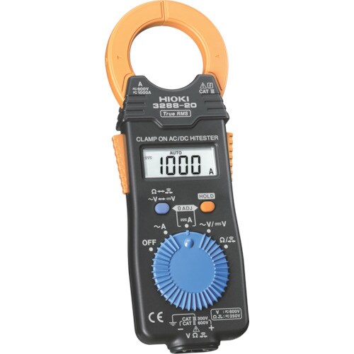 クランプオンAC/DCハイテスタ電流計