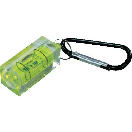 キーホルダー型水平器WS35Y