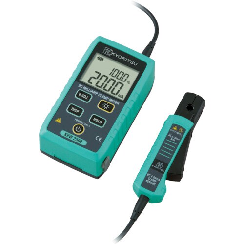 2500 DCミリアンペアクランプメータ