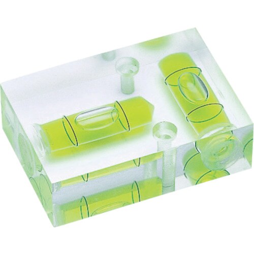 平クロス型アイベル水平器 取付穴付)PTH50