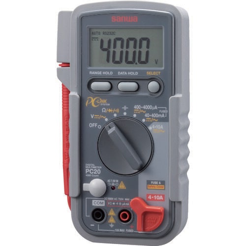 デジタルマルチメータ PC20