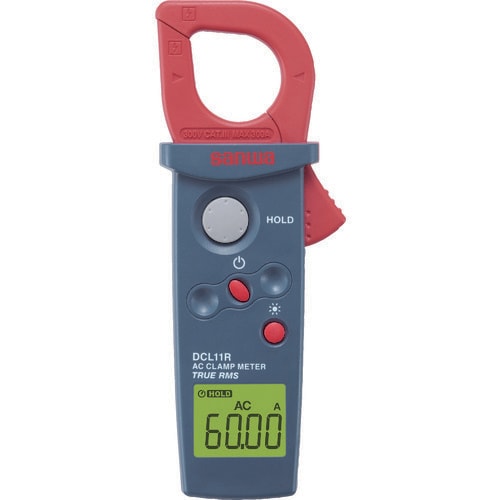 真の実効値対応AC専用ミニクランプメータ