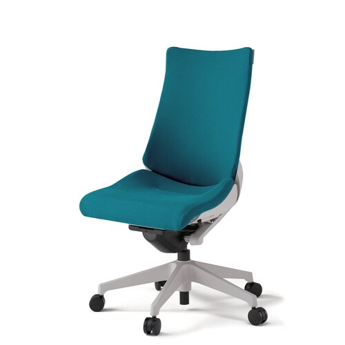 アクト肘ナシプレーンクロス樹脂脚Sブルー