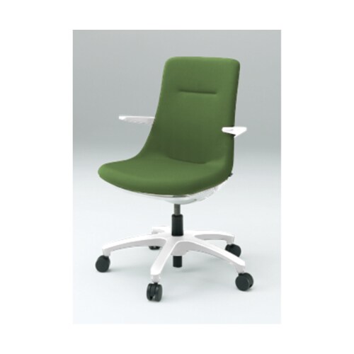 モーブホワイトベース樹脂脚Iグリーン