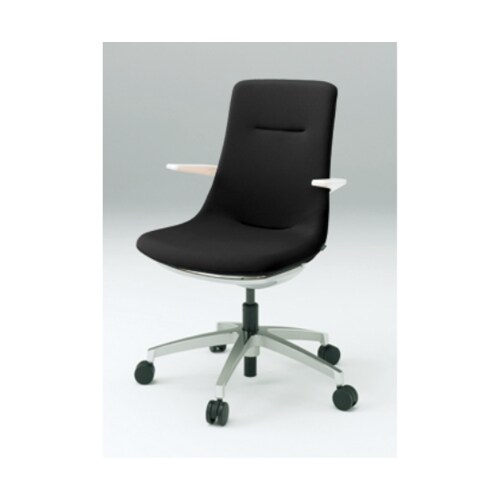 モーブホワイトベースアルミ脚ブラック