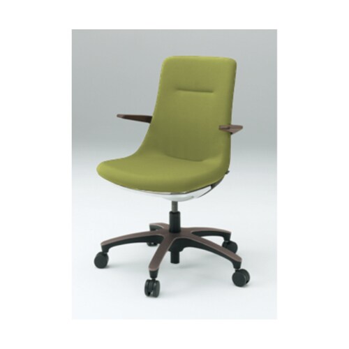 モーブブラウンベース樹脂脚モスグリーン