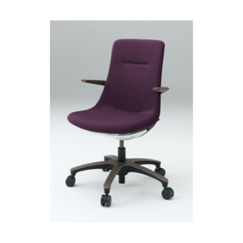 モーブブラウンベース樹脂脚Pパープル