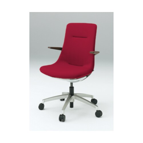 モーブブラウンベースアルミ脚Rレッド