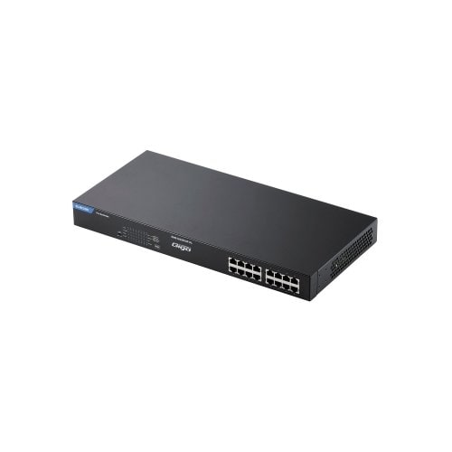 ギガPoEスイッチングハブ/16ポート/ファン有り