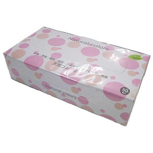 天然ゴム手袋50枚入