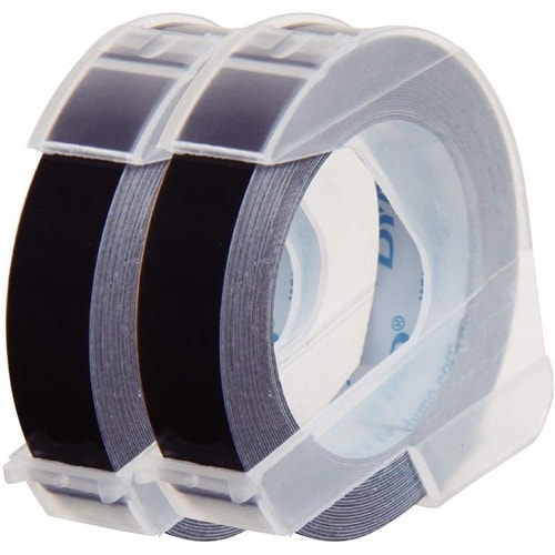 ダイモ テープ つやあり黒 9mmx3m 2巻×5