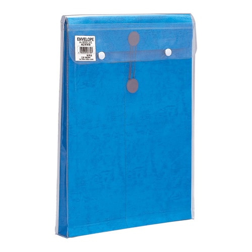 封筒 保存袋 NO300 ブルー ×6