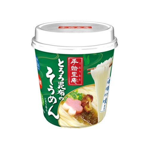 手緒里庵とろろ昆布のそうめん 32g 18個