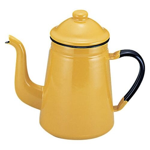 ホーローコーヒーポット #11 キャメル