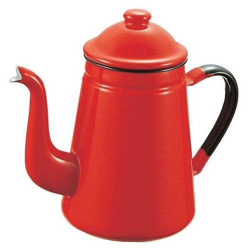 ホーローコーヒーポット #13 レッド