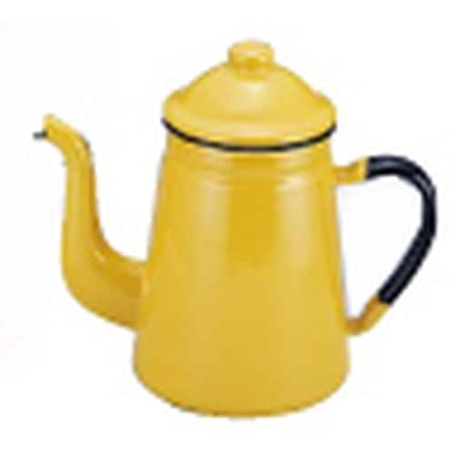ホーローコーヒーポット #13 キャメル