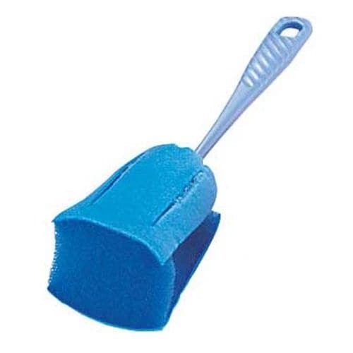 べっぴんさん コップ用柄つきスポンジ ブルー