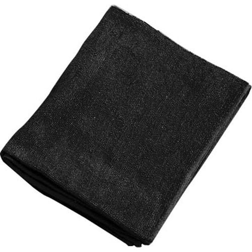 ミューファン 抗菌フェイスタオル (12枚入) 黒