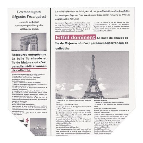 ヨーロピアン柄亀甲袋(100枚入) No414 白