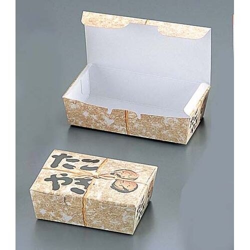 たこ焼きBOX 縄(100枚入) 184378 小