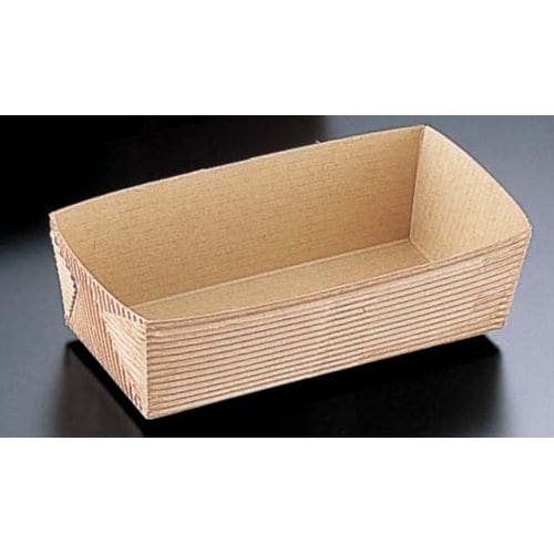 ベーキングトレー 茶無地 (50枚入 CT−602