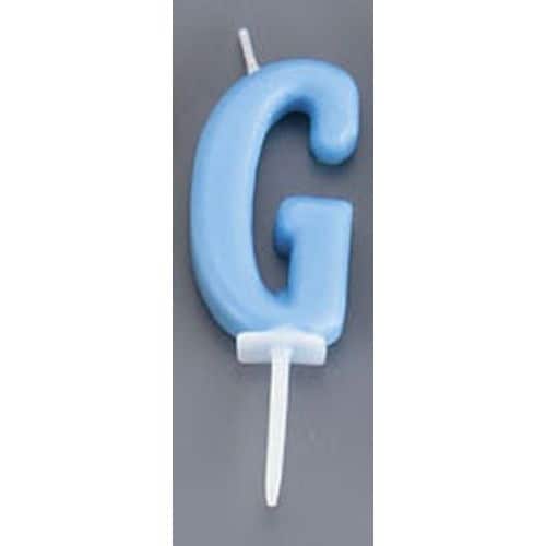 アルファベットキャンドル パステル G
