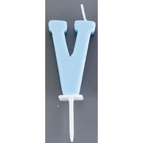 アルファベットキャンドル パステル V