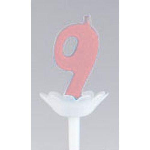 パプリデジットキャンドル 赤 9