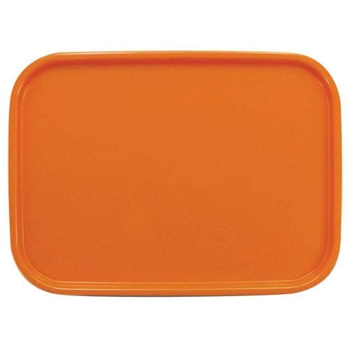 カラーコレクショントレー 角 M オレンジ