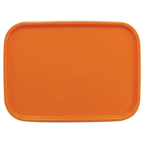 カラーコレクショントレー 角 L オレンジ