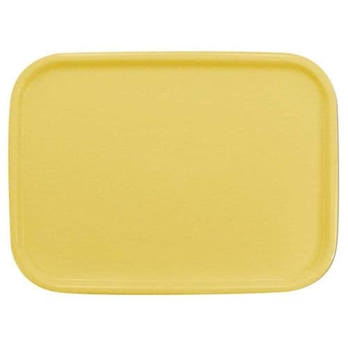 カラーコレクショントレー 角 L パステルイエロー