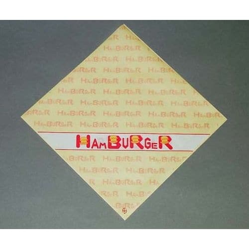 バーガー袋 ハンバーガー No18 (100枚入)